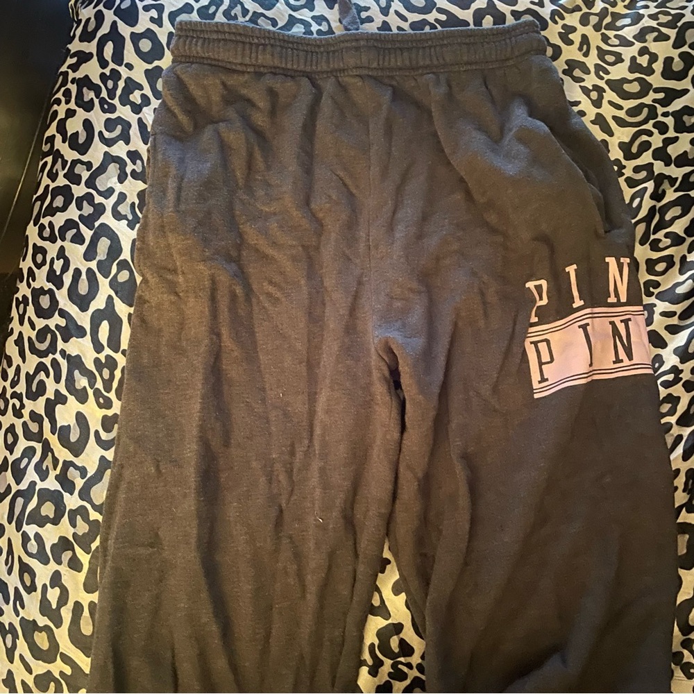 Pink sweatpants